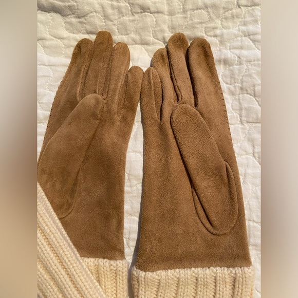 Christian Dior Vintage Suede Gloves Size 6.5 - Picture 4 of 9